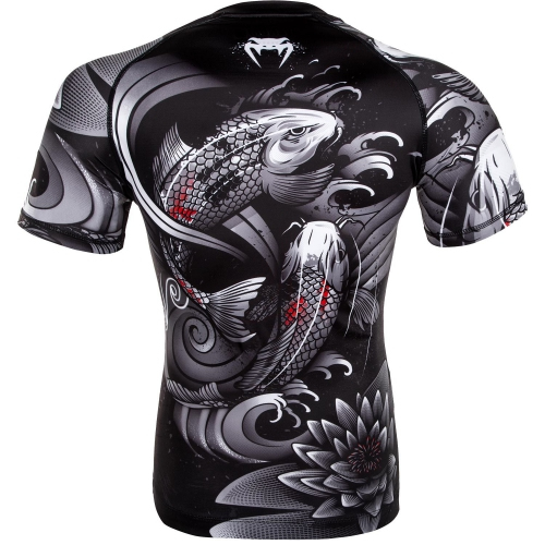 Рашгард Venum Koi 2.0 Rashguards Short Black White купить