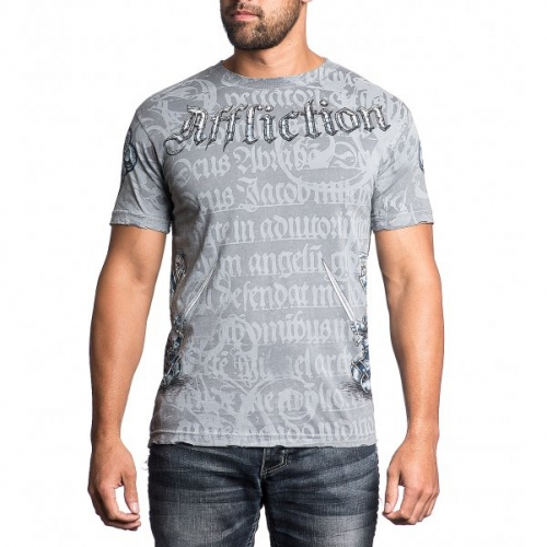 Affliction Knighood T-Shirt Silver buy