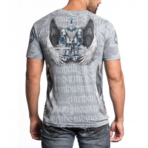 Affliction Knighood T-Shirt Silver price