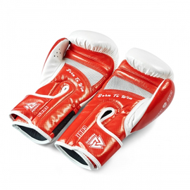 Боксерские перчатки для детей Peresvit Core Boxing Gloves Kids White Red, Фото № 3