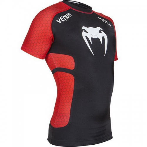 Rashguard Venum Absolute Short Sleeves Black Red buy