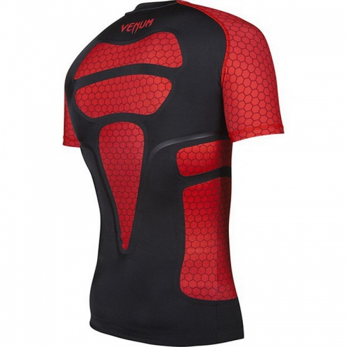 Rashguard Venum Absolute Short Sleeves Black Red original