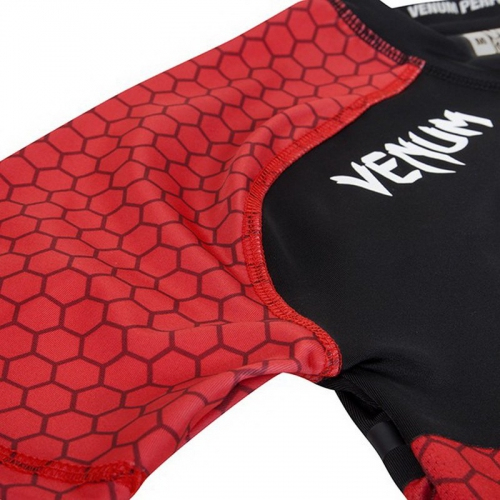 Rashguard Venum Absolute Short Sleeves Black Red size