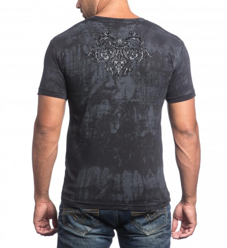 Affliction Dark Consequence Black T-shirt price