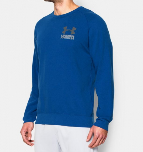 Реглан Under Armour Tri-Blend Fleece Crew Neck Royal ціна