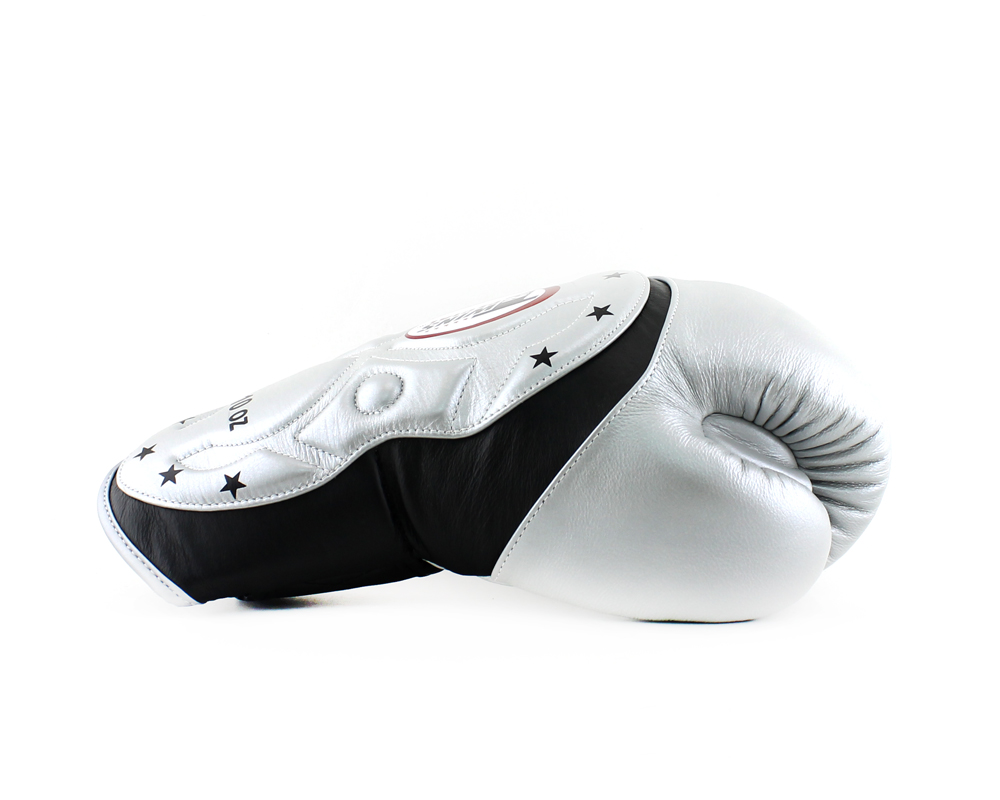 Boxing gloves Twins Velcro Extra Design BGVL6-MK Black Silver price