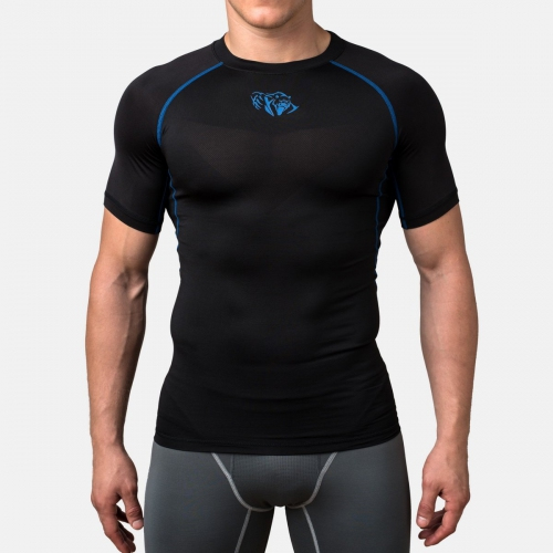 Компресійна футболка Peresvit Air Motion Black Blue Short Sleevе ціна