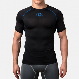 Компресійна футболка Peresvit Air Motion Black Blue Short Sleevе, Фото № 3
