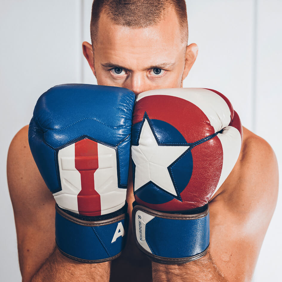 Hayabusa Captain America Boxing Gloves buy