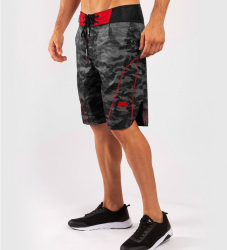 Шорты Venum Trooper Boardshorts Black Red купить