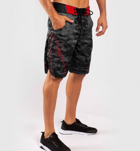 Шорты Venum Trooper Boardshorts Black Red цена