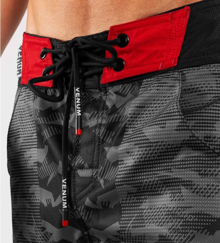 Шорты Venum Trooper Boardshorts Black Red фото