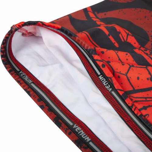 Venum Crimson Viper Rashguard Short Sleeves Black Red Kyiv