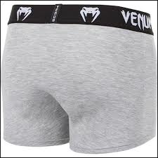 Трусы мужские Venum Elite Boxer Shorts Grey, Фото № 2