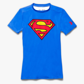 Детская футболка Under Armour Alter Ego Superman Fitted Shirt