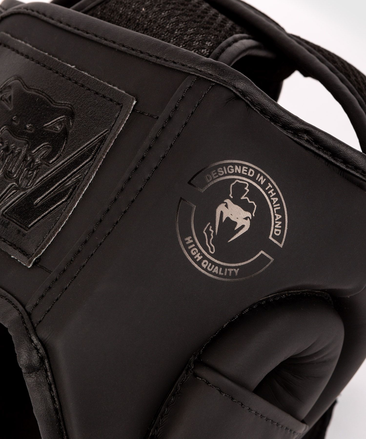 Боксерский шлем для детей Venum Challenger Kids Headgear Black Black размер