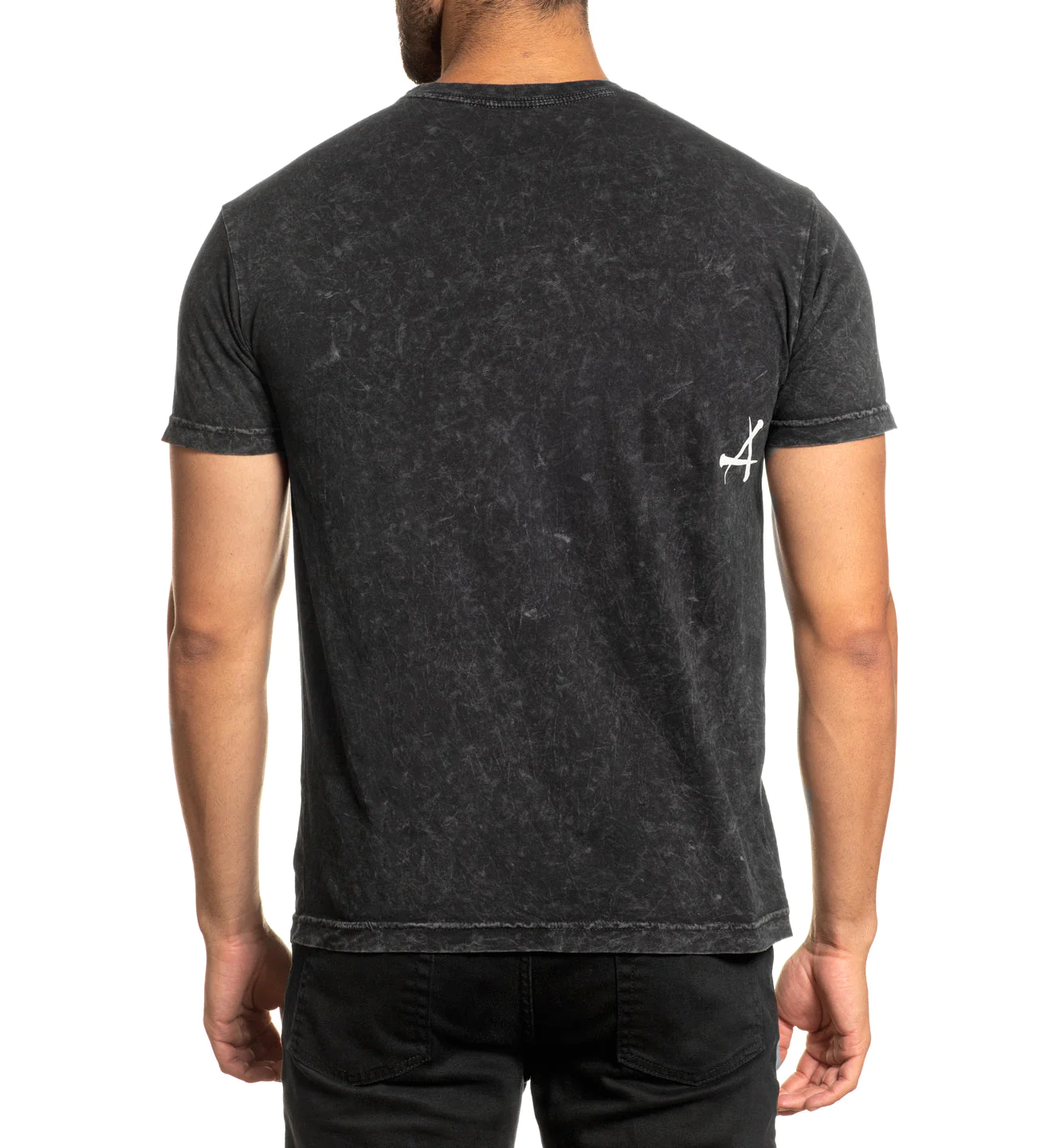 Affliction River Styx Black Lava Wash T-shirt buy