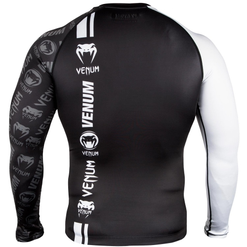 Рашгард Venum Logos Rashguards Long Sleeves Black купити