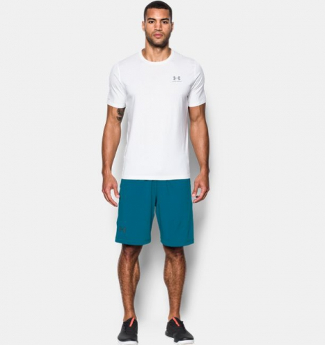 Шорты Under Armour Raid 10 Shorts Bayou Blue цена