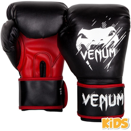 Детские боксерские перчатки Venum Contender Kids Boxing Gloves Black, Фото № 2