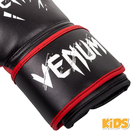 Детские боксерские перчатки Venum Contender Kids Boxing Gloves Black, Фото № 3