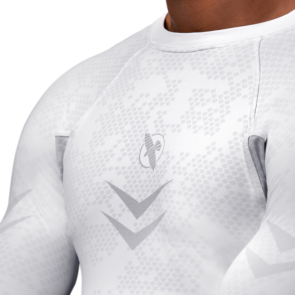 Hayabusa Arrow Ranked White short sleeve rashguard photo