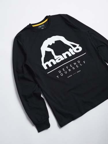 Лонгслив MANTO Longsleeve Defend Black купити