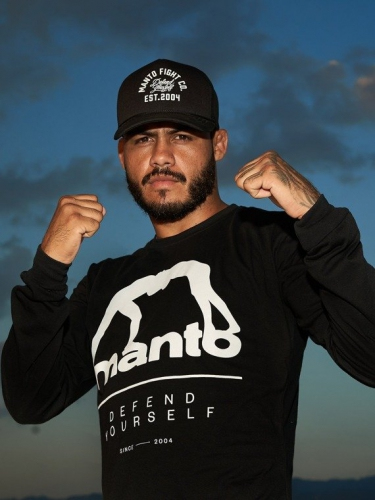 Лонгслив MANTO Longsleeve Defend Black оригінал