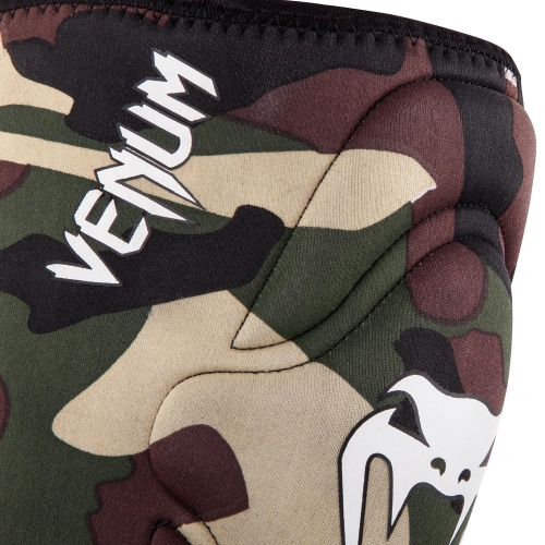 Venum Kontact Lycra Knee Pad Patented Forest Camo photo