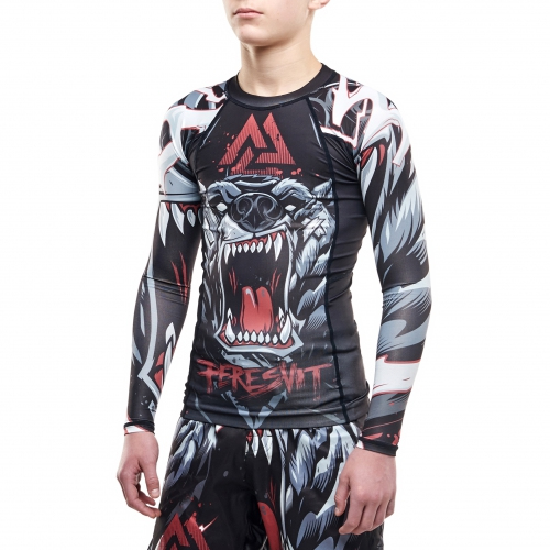 Детский рашгард Peresvit Battle Bear Kids Long Sleeve цена