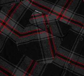Howitzer Fleet Longsleeve Flannel Shirt Black price