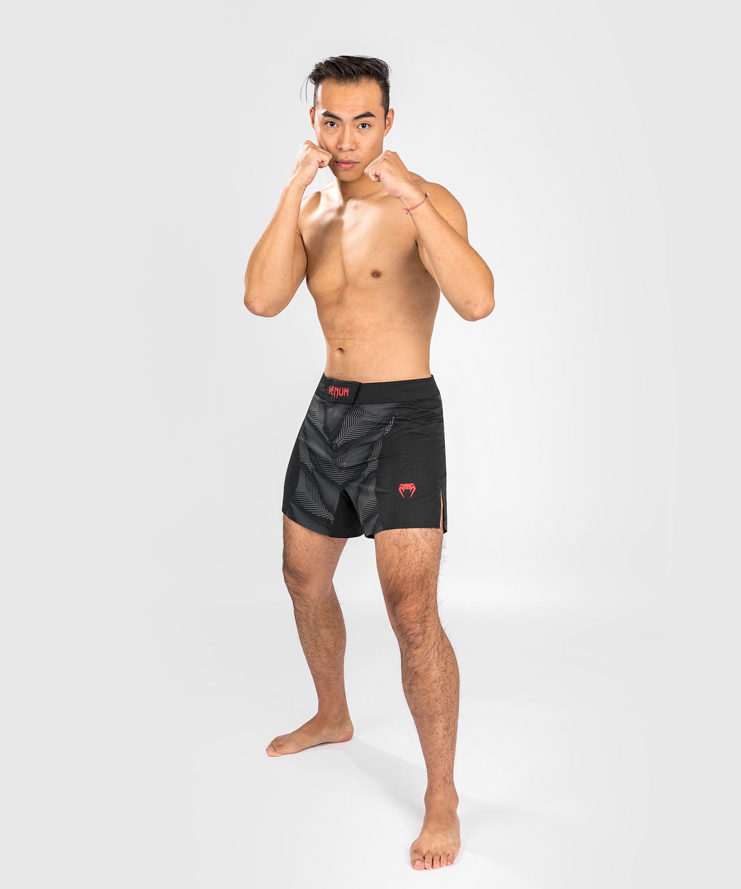 Шорты для MMA Venum Phantom Fightshorts Black Red купить