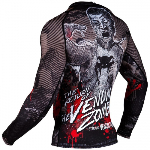 Venum Zombie Return Rashguard Long Sleeves Black photo