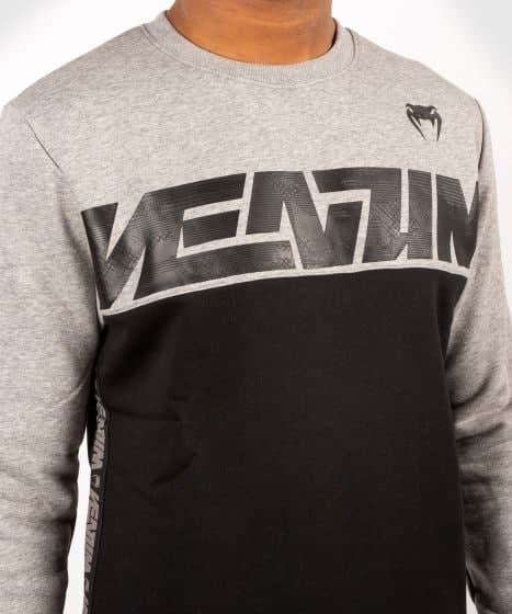 Лонгслів Venum Connect Black Dark Heather Grey оригінал