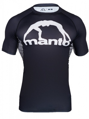 Рашгард MANTO Rashguard Logo Black White купить