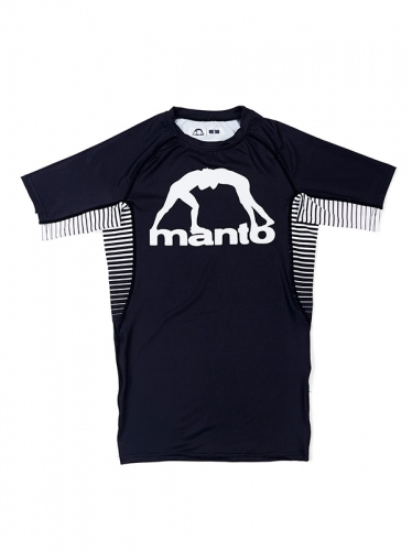 Рашгард MANTO Rashguard Logo Black White цена