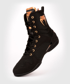 Venum Elite Boxing Shoes Black Bronze