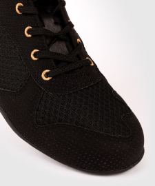 Venum Elite Boxing Shoes Black Bronze photo