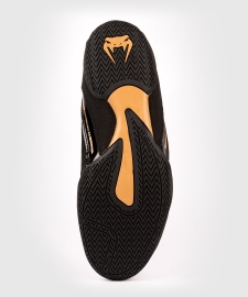 Venum Elite Boxing Shoes Black Bronze size