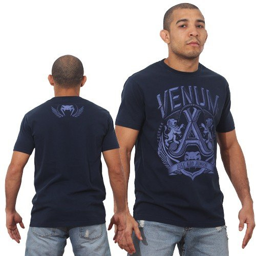  Футболка Venum Jose Aldo Lion T-shirt - Blue