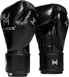 Боксерські рукавиці Hit N Move All Day Pro Gloves Hook and Loop Black