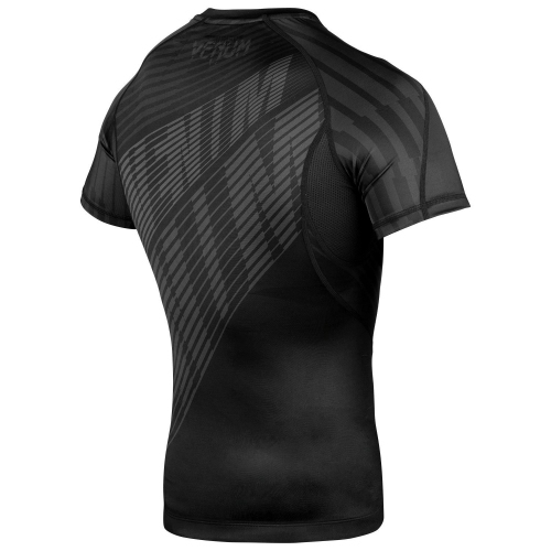 Venum Plasma Rashguard Short Sleeves Black Black photo