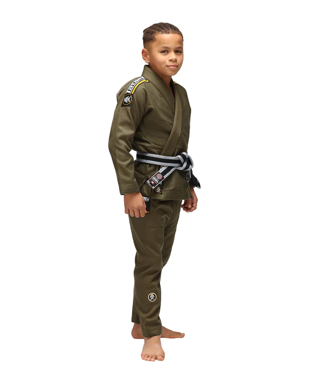 Дитяче кімоно Tatami Kids Nova Absolute Khaki Gi фото