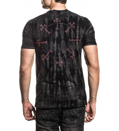 Футболка Affliction Forget In Thorns SS Tee Flux Wash, Фото № 2
