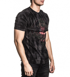 Футболка Affliction Forget In Thorns SS Tee Flux Wash, Фото № 4