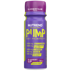Напиток Nutrend PUMP Shot 60 мл ежевика-лайм
