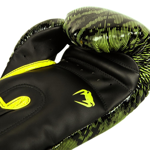 Боксерские перчатки Venum Fusion Boxing Gloves Neo Yellow Black цена