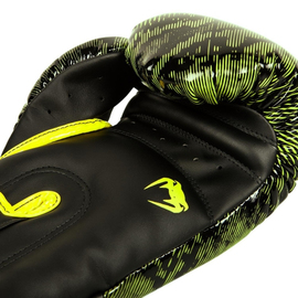 Боксерские перчатки Venum Fusion Boxing Gloves Neo Yellow Black, Фото № 3