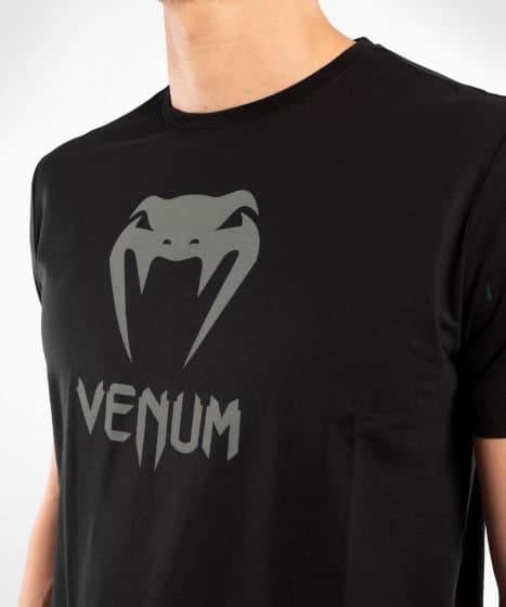 Футболка Venum Classic T-Shirt - Black Dark Grey цена