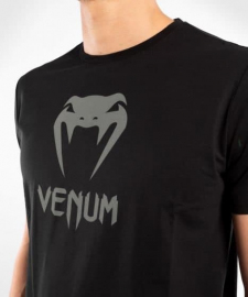 Футболка Venum Classic T-Shirt - Black Dark Grey, Фото № 3